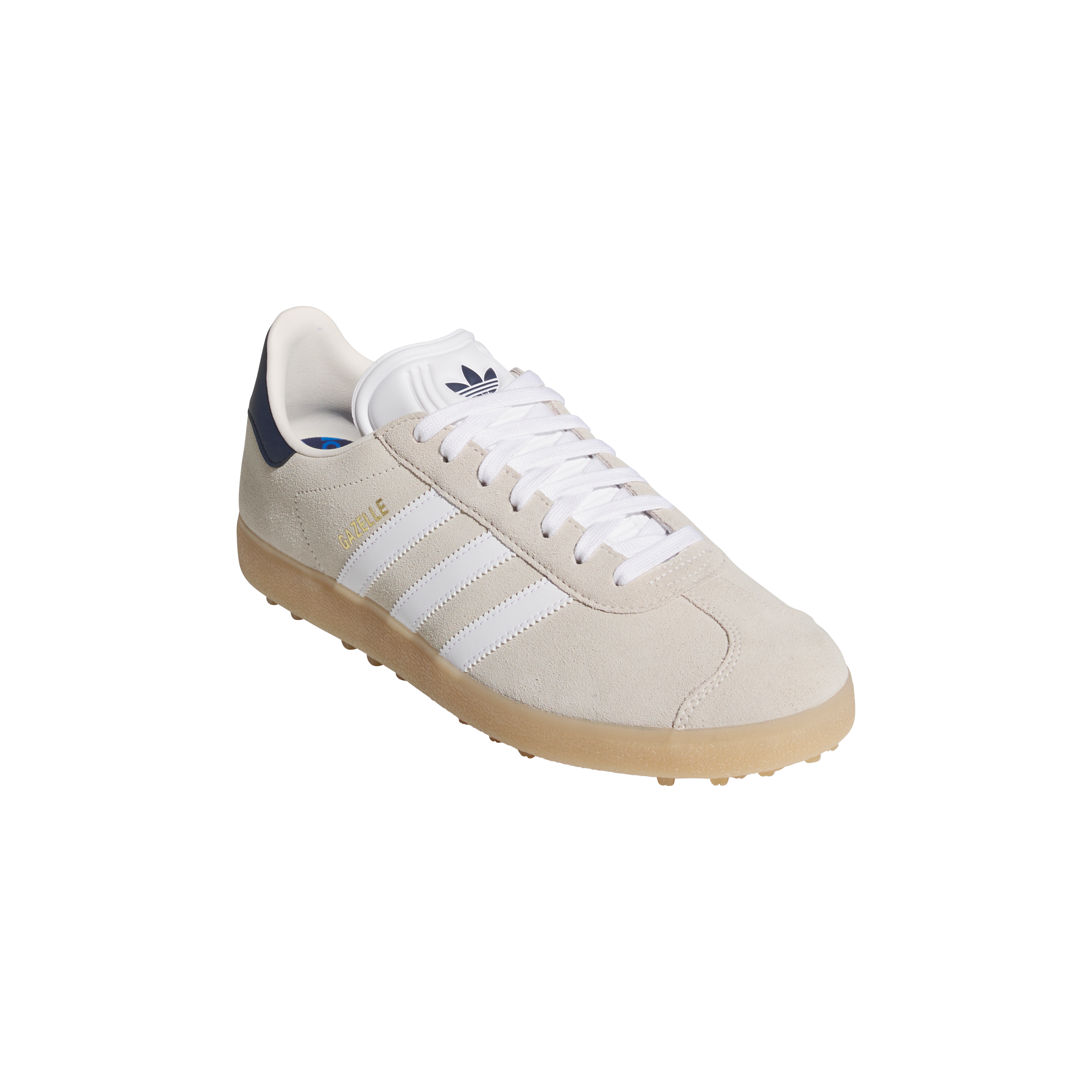 Men's Gazelle Spikeless Golf Shoe - Off-White/Navy