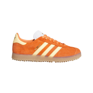 Men's Gazelle Spikeless Golf Shoe - Orange/Yellow ADIDAS