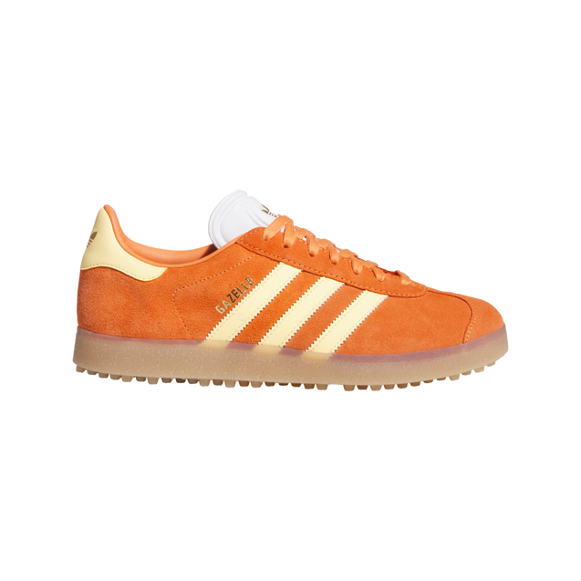Men's Gazelle Spikeless Golf Shoe - Orange/Yellow ADIDAS