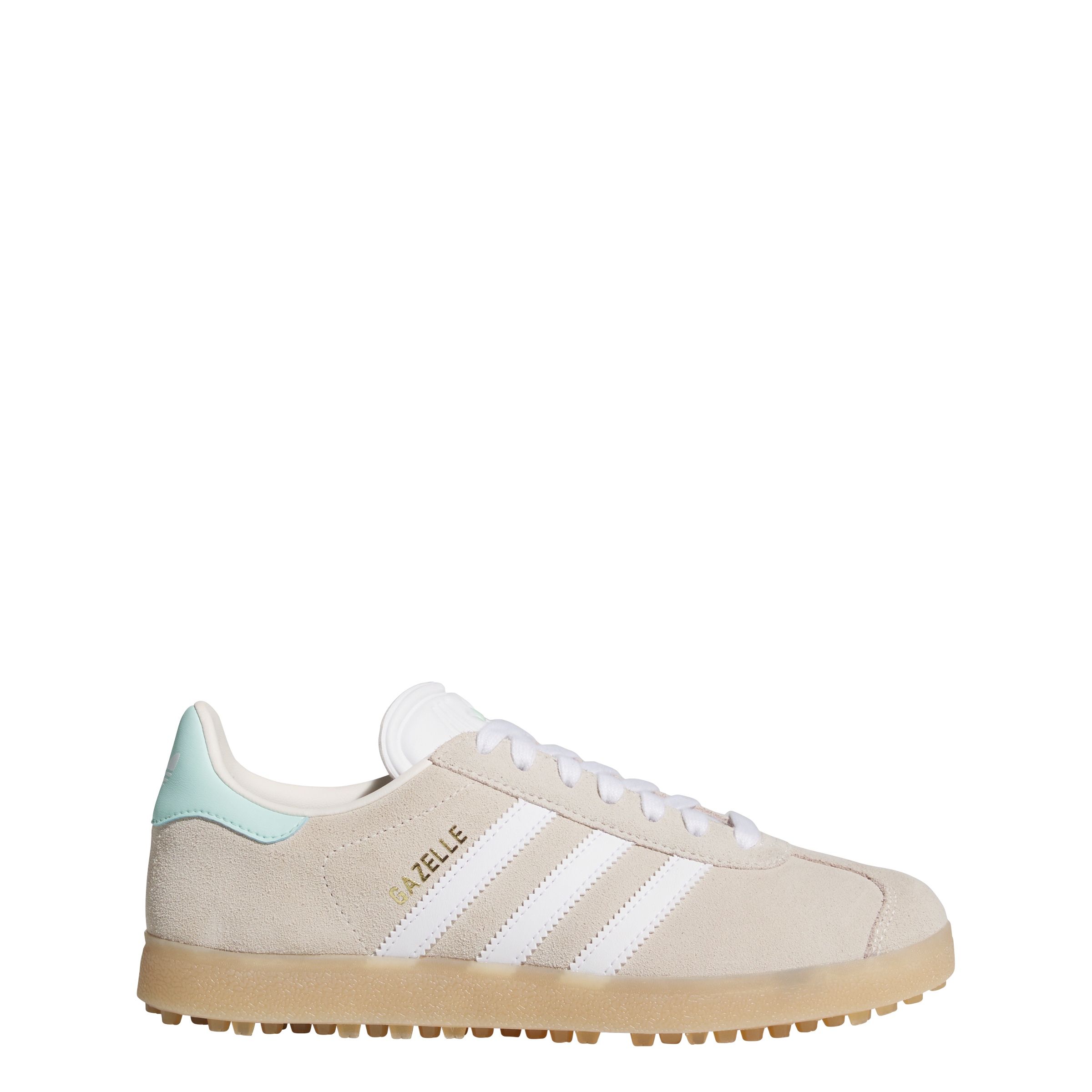 Women's Gazelle Spikeless Golf Shoe - Off-White/Mint