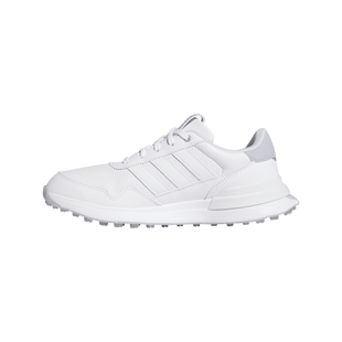 Chaussures de golf sans crampons S2G 26 en cuir pour femmes - Blanc ADIDAS