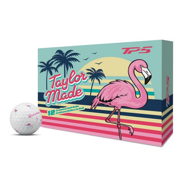 Limited Edition - TP5 Pix Golf Balls - Flamingo TAYLORMADE