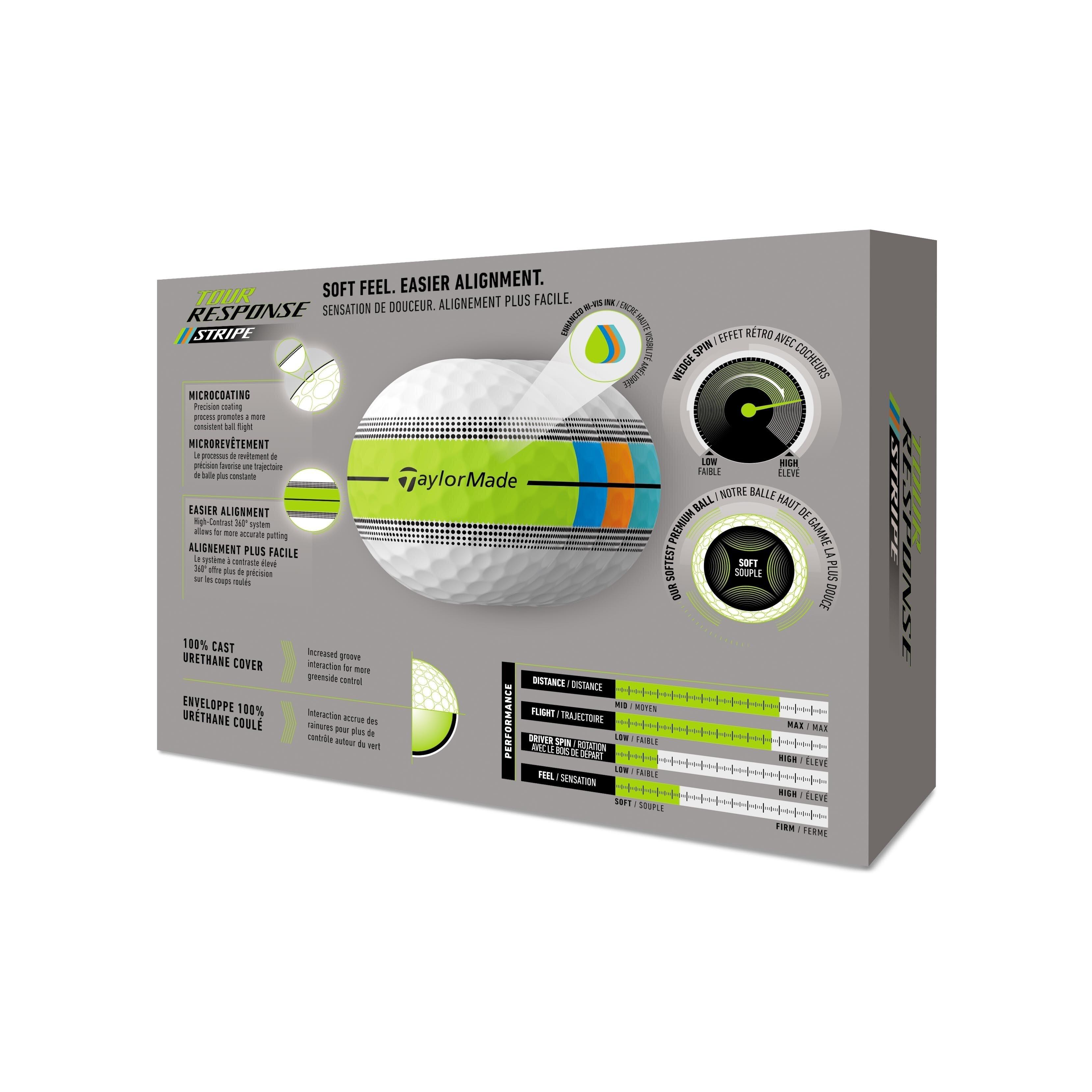 Tour Response Golf Balls - Stripe