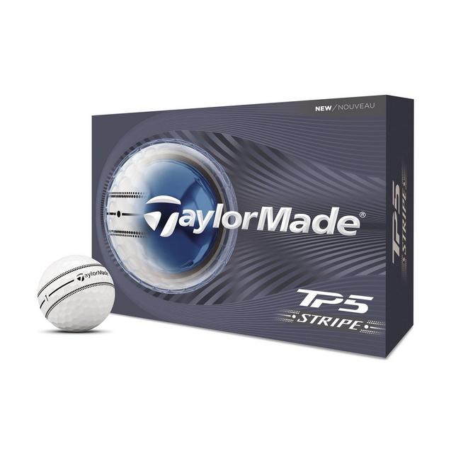 TaylorMade TP5 STRIPE ゴルフボール（2ダース） TP5 Golf Balls - Stripe | TAYLORMADE | Golf Balls | Men's | WHITE