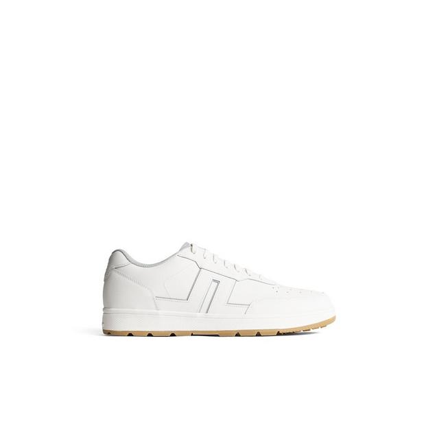 Men's Ace Low Top Sneaker Spikeless Golf Shoe - White | J