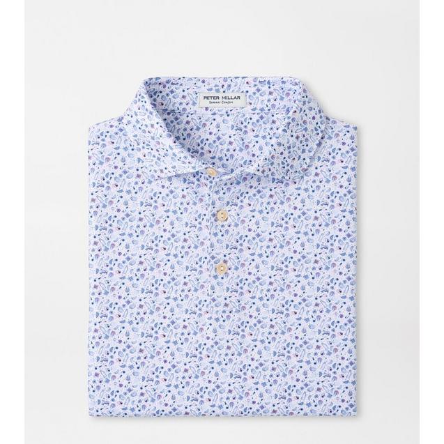 Men's Oyster Roast Short Sleeve Polo PETER MILLAR