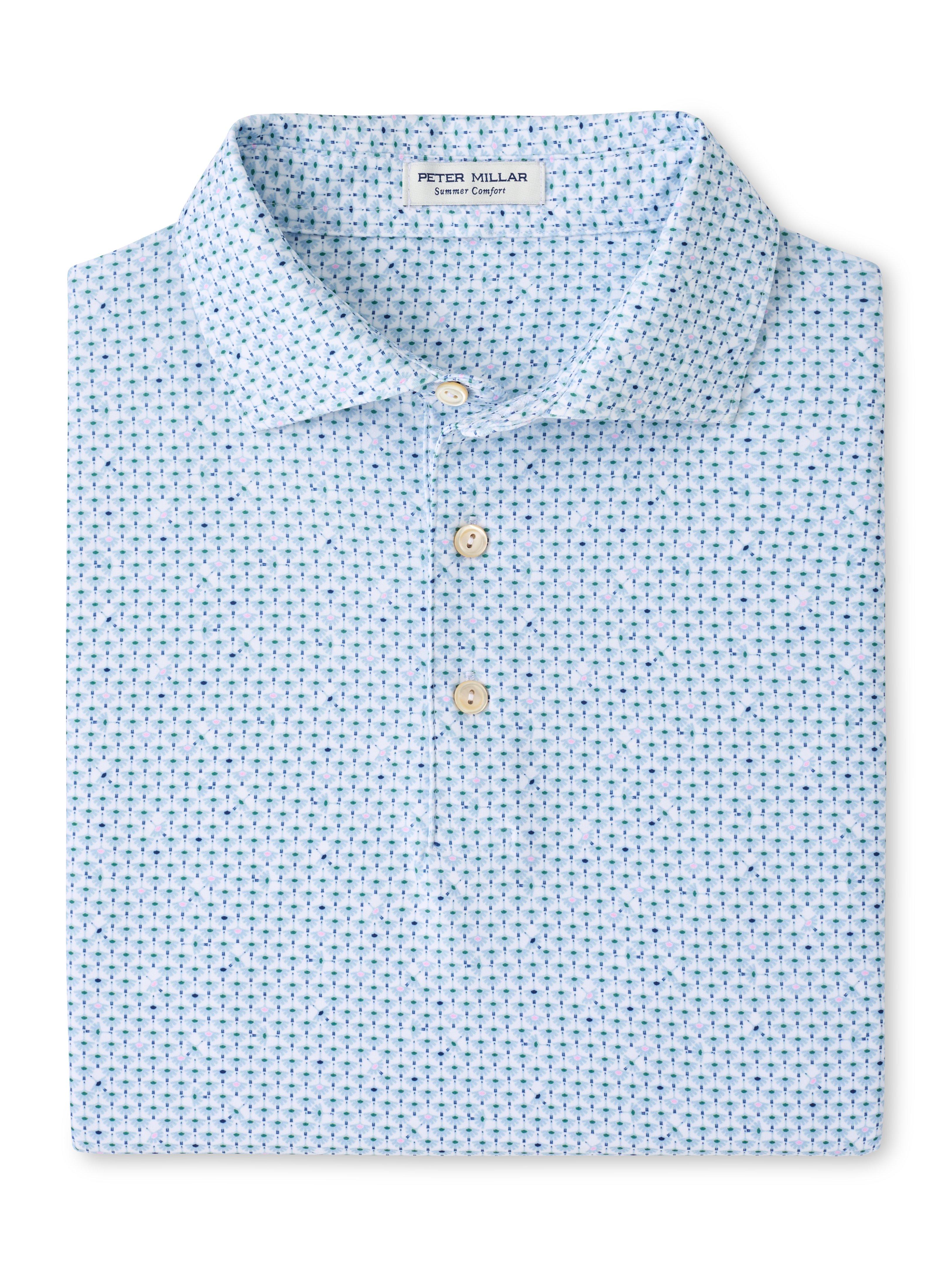 Men's Flock Short Sleeve Polo