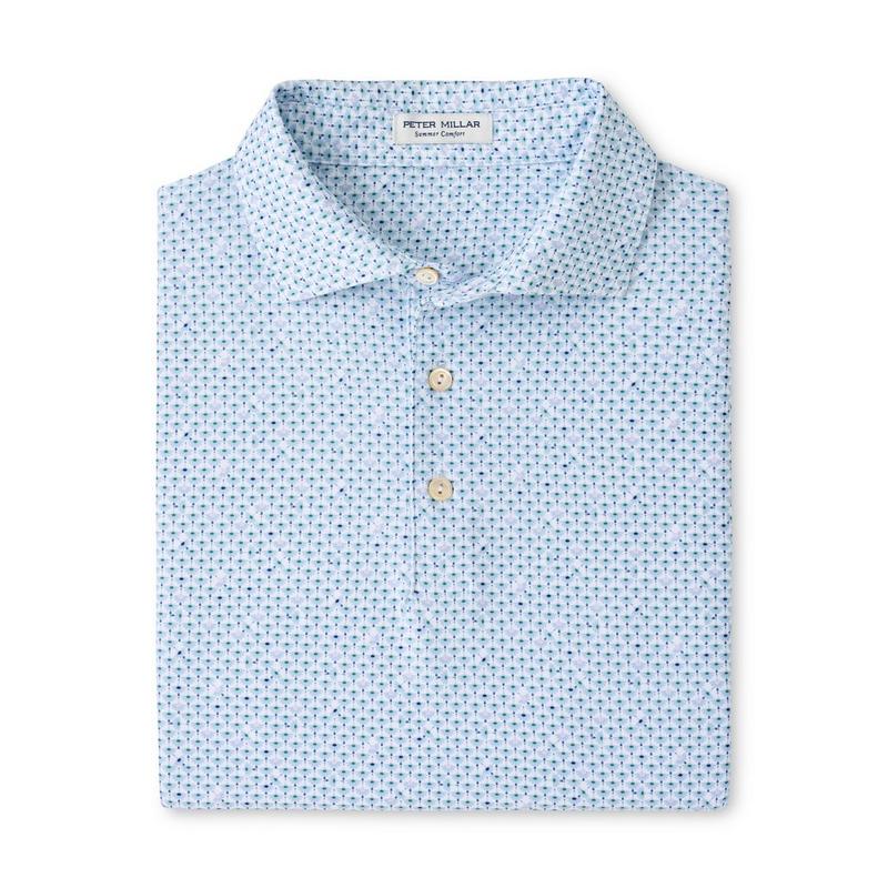 Men's Flock Short Sleeve Polo