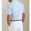 Men's Flock Short Sleeve Polo