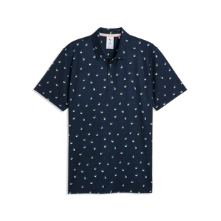 Men's Puma x AP Cloudspun Lemon Short Sleeve Polo PUMA