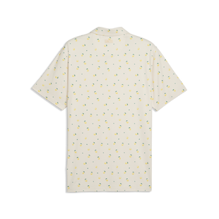 Men's Puma x AP Cloudspun Lemon Short Sleeve Polo PUMA
