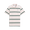 BEIGE | Polo &agrave; manches courtes Puma x AP Pique Stripe pour hommes
