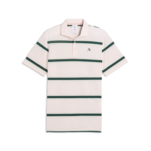 Polo &agrave; manches courtes Puma x AP Pique Stripe pour hommes PUMA