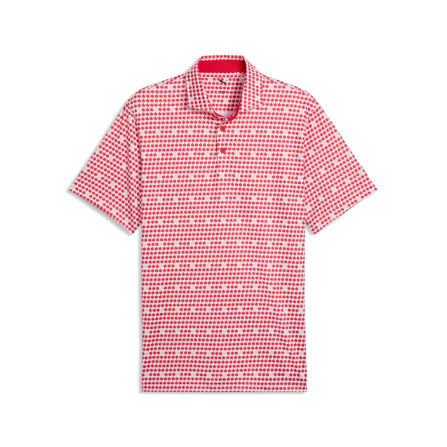 Men's Maple Leaf MATTR Leaf Short Sleeve Polo PUMA