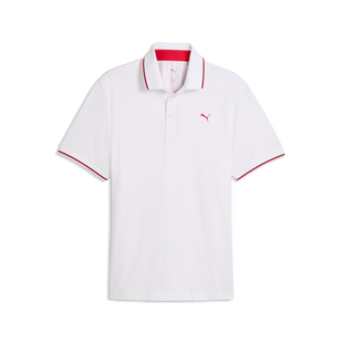 Men's Maple Leaf MATTR Solid Short Sleeve Polo PUMA