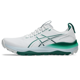 Men's Gel-Kayano Ace 3 Spikeless Golf Shoe - White/Green ASICS