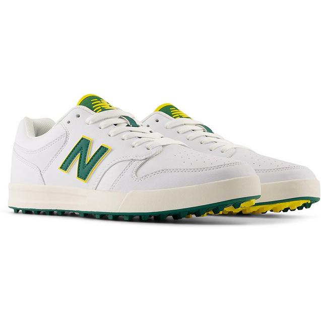 Men's 480 Golf SL Spikeless Golf Shoe - White/Green | NEW BALANCE