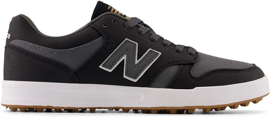 New Balance | Men's 480 Golf SL Spikeless Golf Shoe - Black/Grey | , Size 12