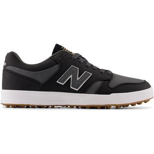 Chaussures de golf sans crampons 480 Golf SL pour hommes - Noir/Gris NEW BALANCE