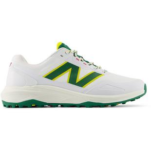 Chaussures de golf sans crampons Fresh Foam Contend V3 pour femmes - Blanc/Vert NEW BALANCE