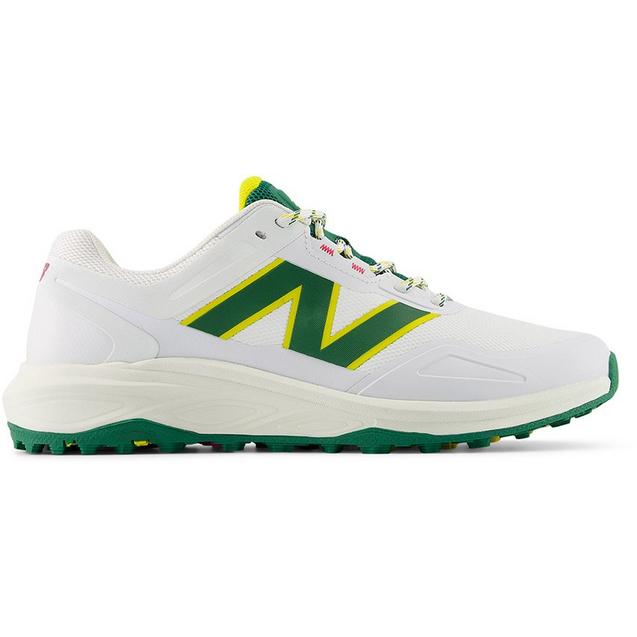 Men's Fresh Foam Contend V3 Spikeless Golf Shoe - White/Green NEW BALANCE
