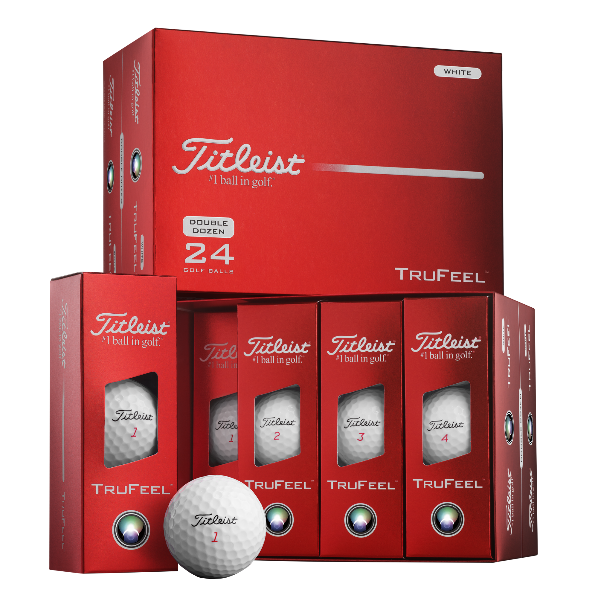 Trufeel Golf Balls - 24 Pack