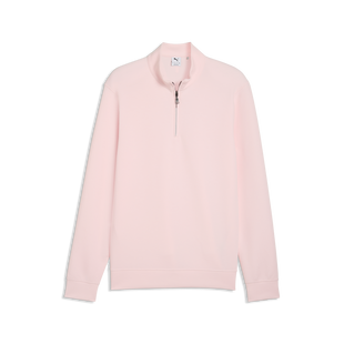 Chandail &agrave; fermeture &agrave; glissi&egrave;re 1/4 en molleton Cloudspun pour hommes PUMA