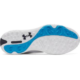 Men's Drive Fade 2 SL Spikeless Golf Shoe - White/Blue UNDER ARMOUR