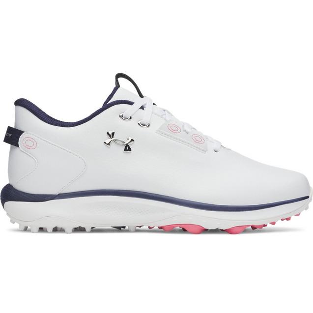 Women's Drive Fade 2 SL Spikeless Golf Shoe - White UNDER ARMOUR