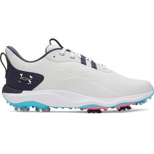 Men's Drive Pro Clone Spiked Golf Shoe - Grey/Navy UNDER ARMOUR
