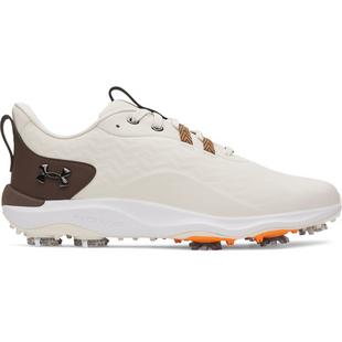 Men's Drive Pro Clone Spiked Golf Shoe - Beige UNDER ARMOUR
