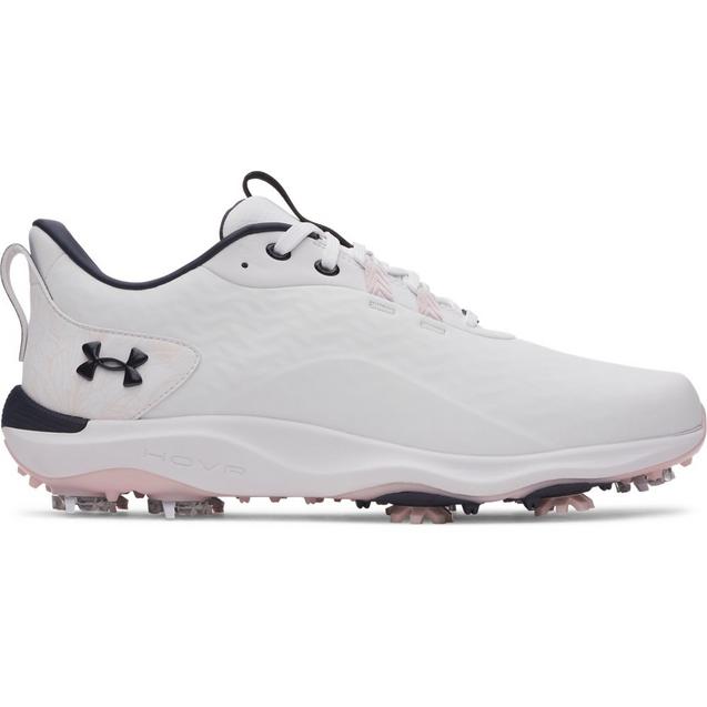 Men's Drive Pro Clone LE Spiked Golf Shoe - White/Navy/Pink UNDER ARMOUR