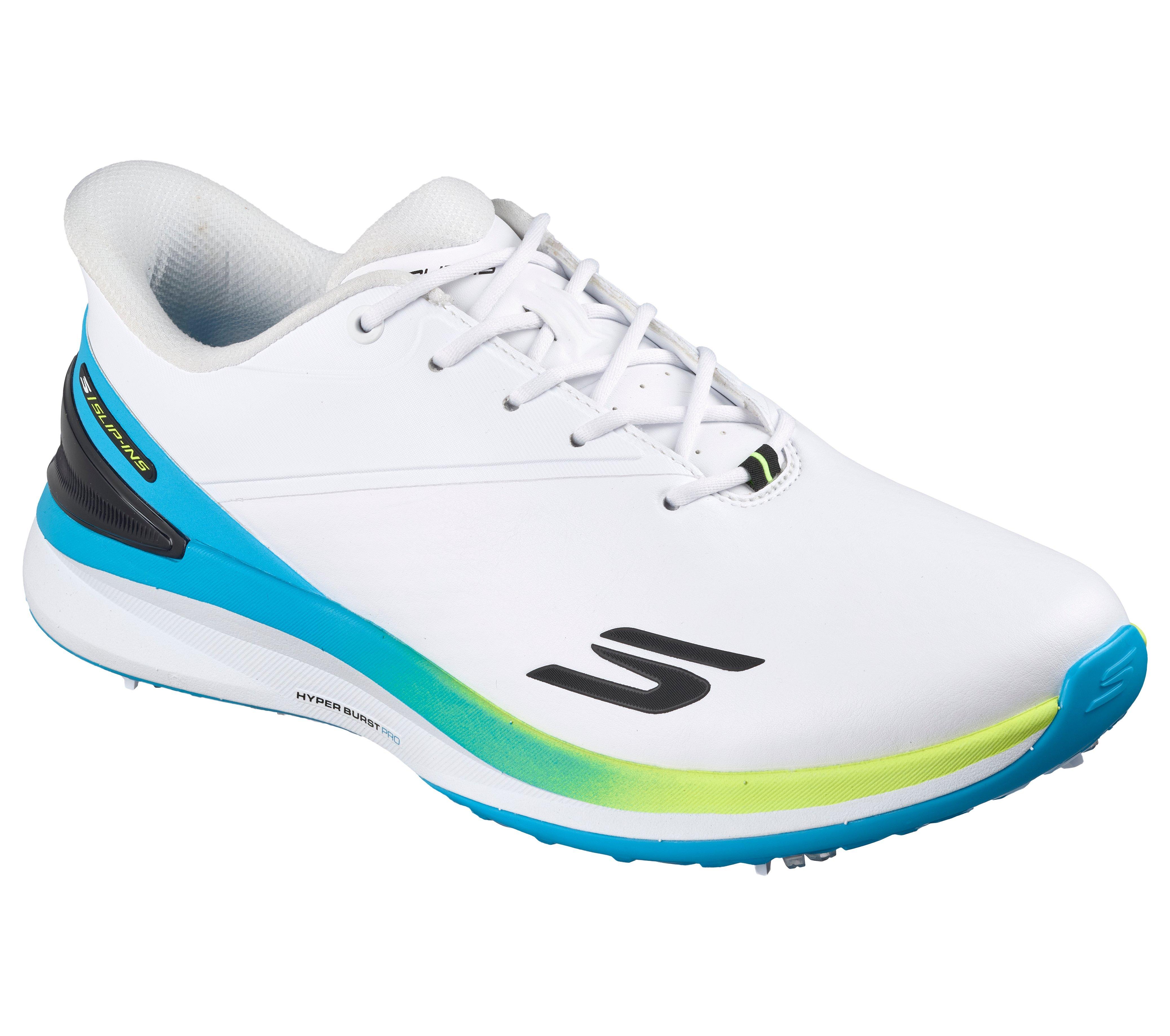 Men's Blade Tour SI Spiked Golf Shoe - White/Multi