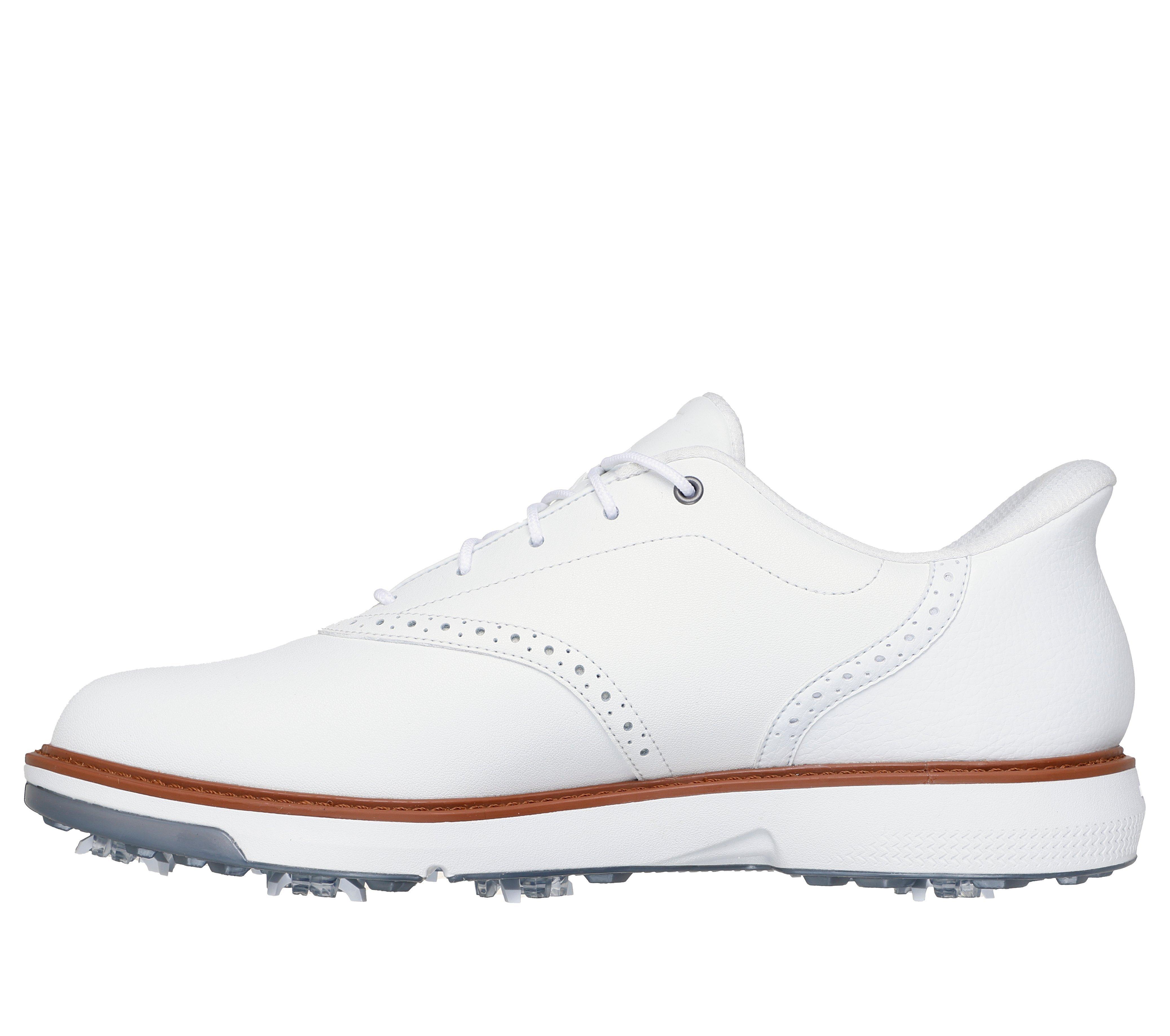 Men's Go Golf Prestige Spiked Shoe - White