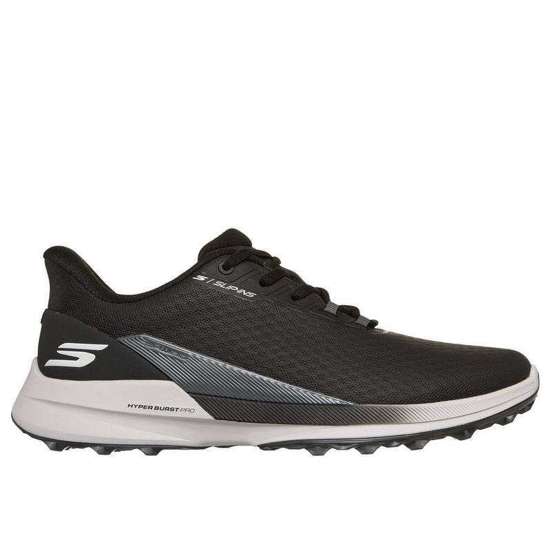 Men's Pure SI Spikeless Golf Shoe - Black (Wide)