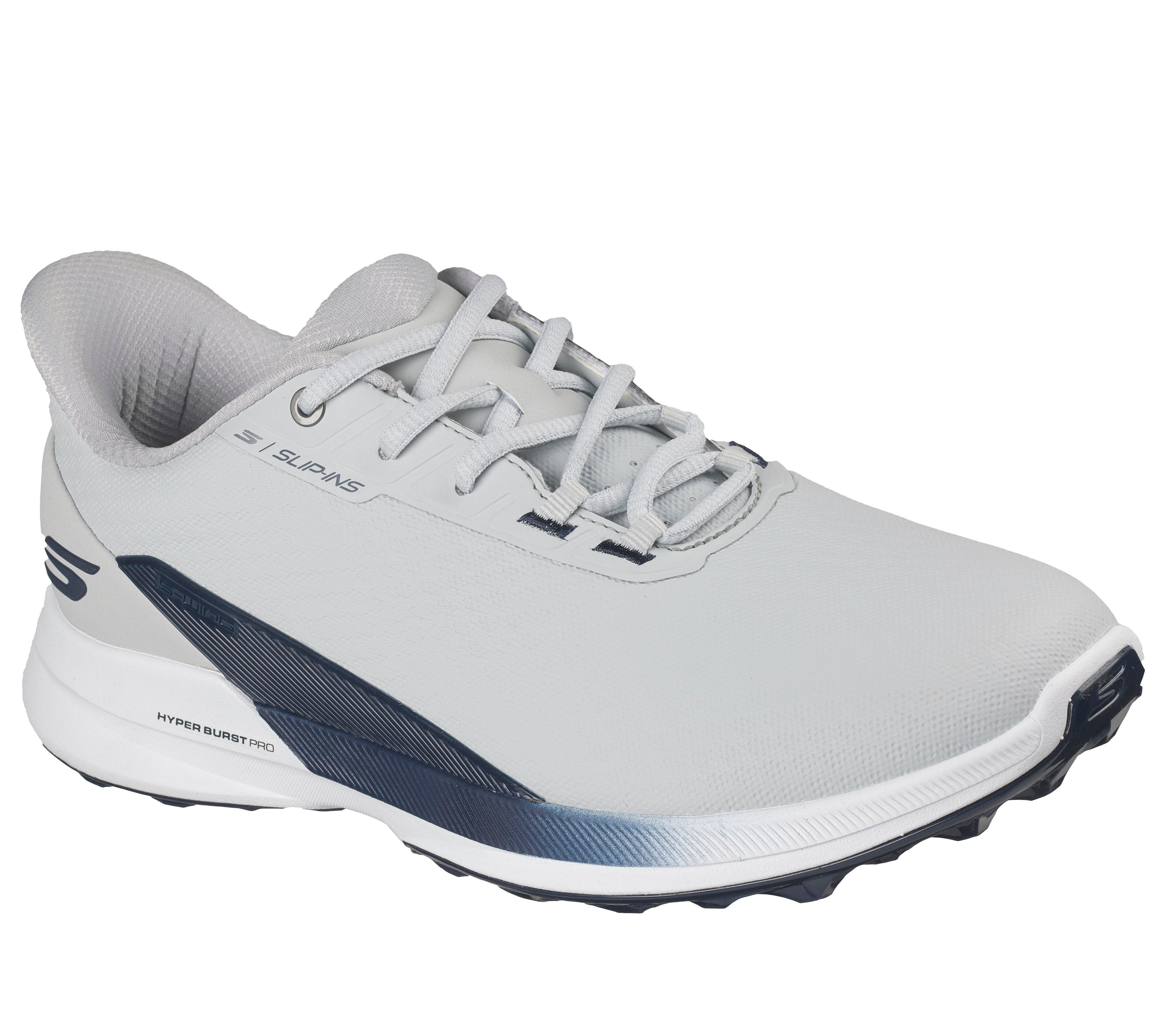 Men's Pure SI Spikeless Golf Shoe - Grey/Navy