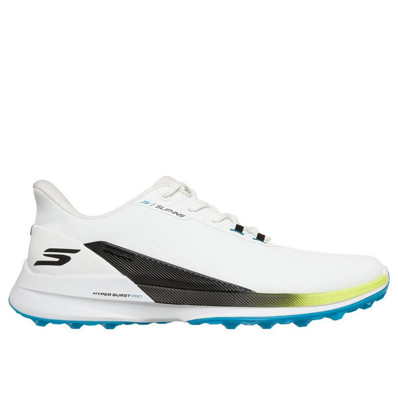 Men's Pure SI Spikeless Golf Shoe - White/Multi