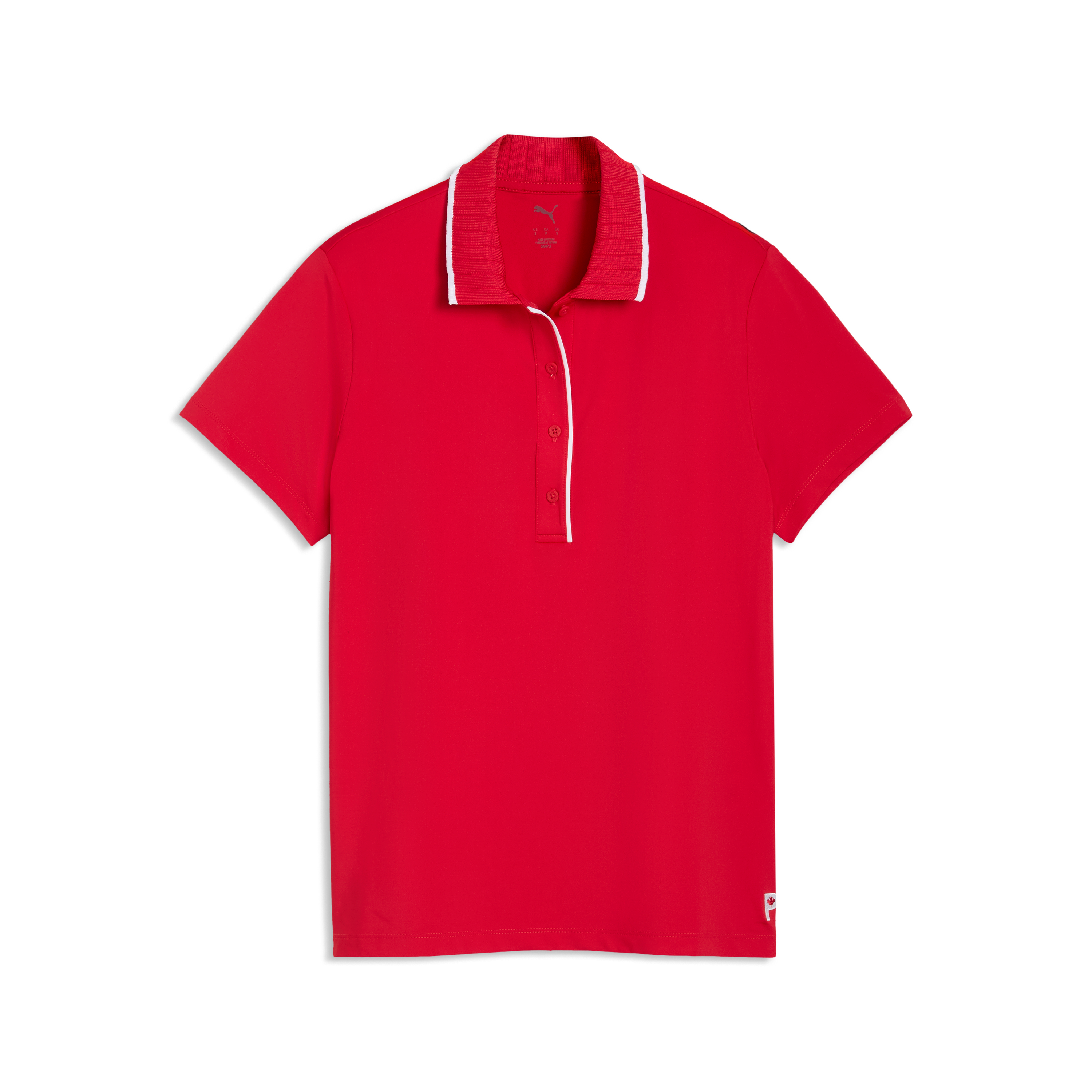Women's Maple Leaf Short Sleeve Polo