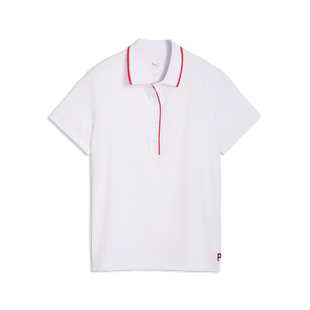 Women's Maple Leaf Short Sleeve Polo PUMA