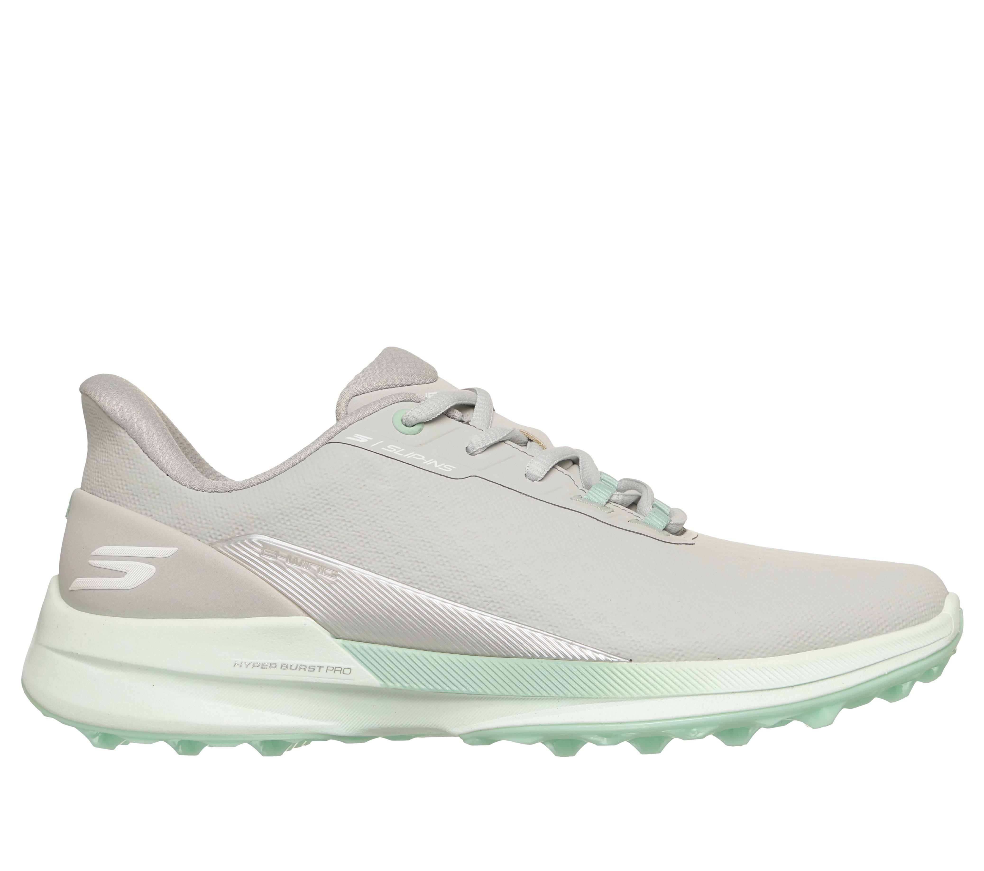 Women's Pure SI Spikeless Golf Shoe - Grey/Aqua