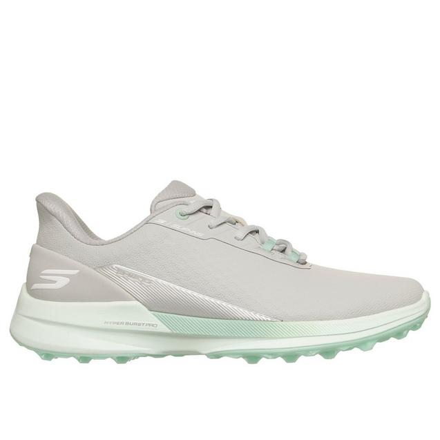 Women's Pure SI Spikeless Golf Shoe - Grey/Aqua | SKECHERS | Golf