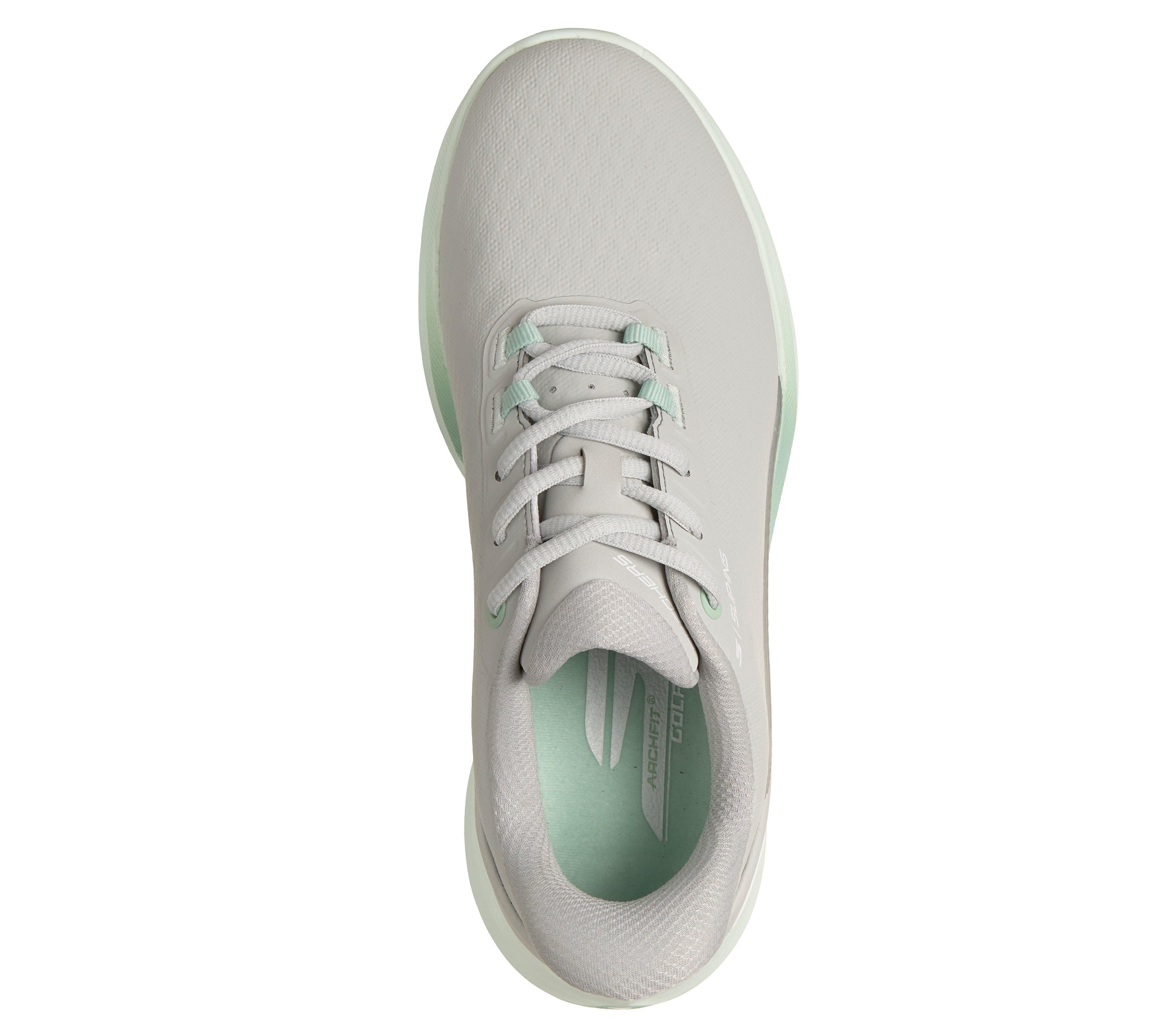 Women's Pure SI Spikeless Golf Shoe - Grey/Aqua