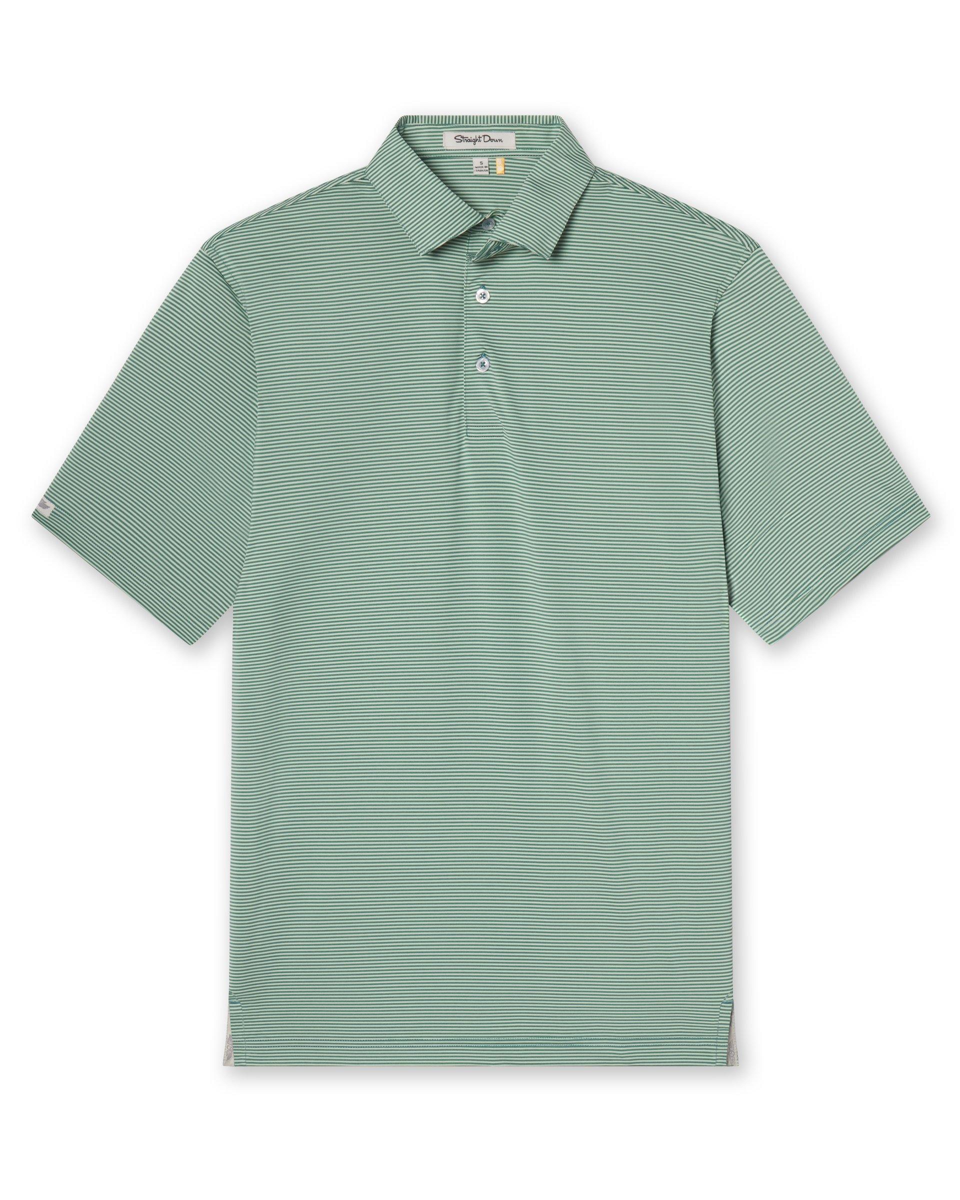 Men's Peninsula Stripe Short Sleeve Polo