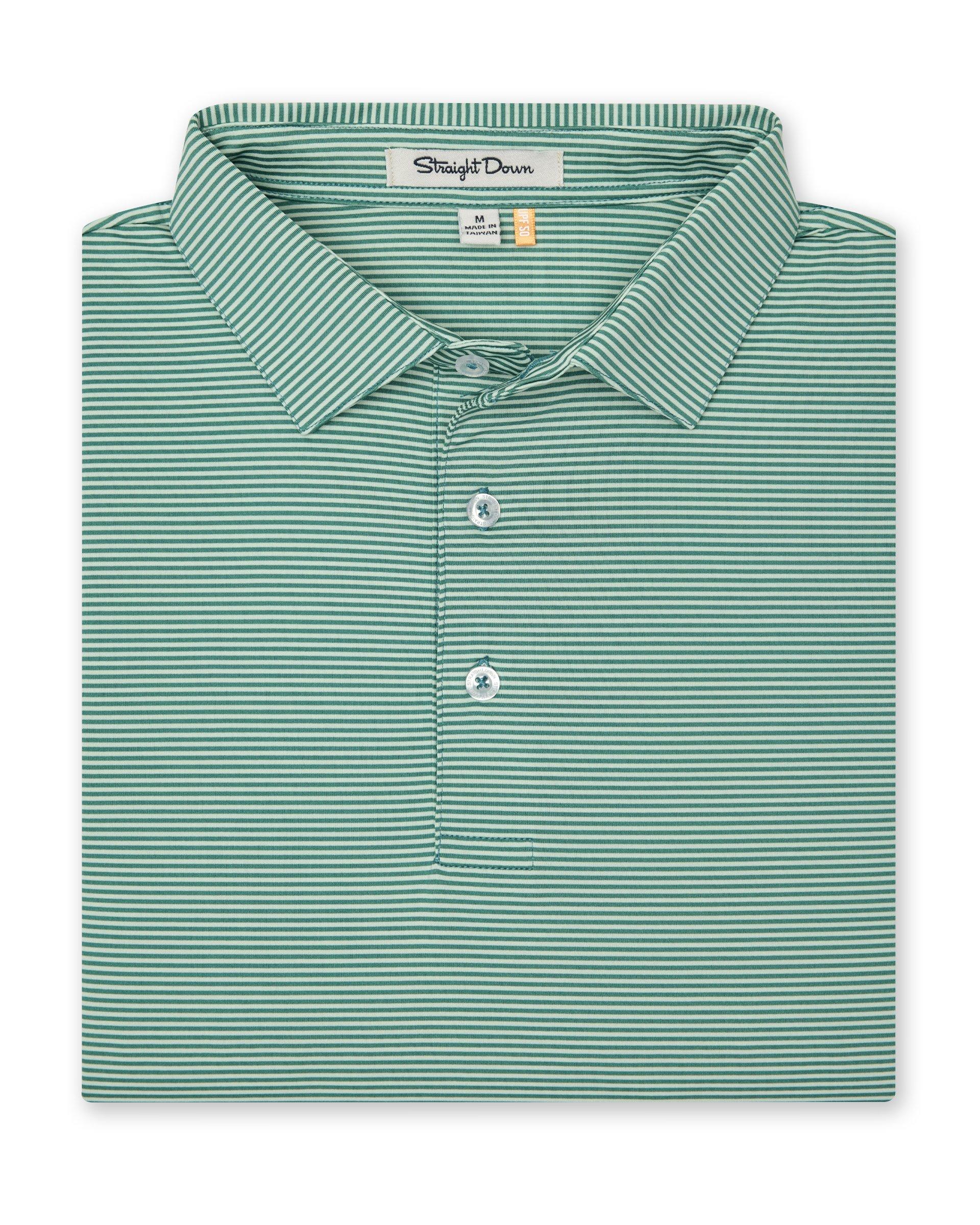 Men's Peninsula Stripe Short Sleeve Polo