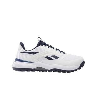 Men's Nano Golf Crushers Spikeless Golf Shoe - White/Navy REEBOK