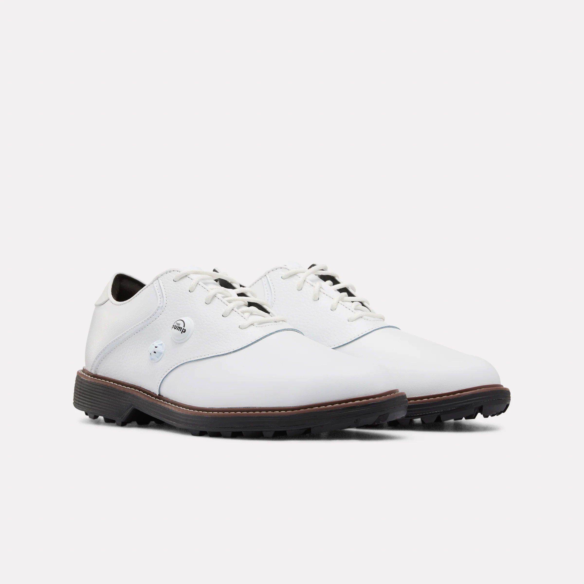 Men's OG Pump Spikeless Golf Shoe - White