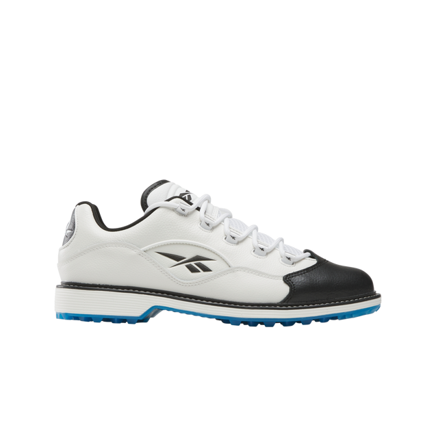 Men's Question Golf Spikeless Golf Shoe - White/Black REEBOK