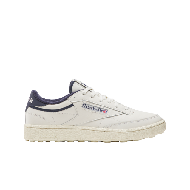 Men's Club C Spikeless Golf Shoe - White/Navy REEBOK