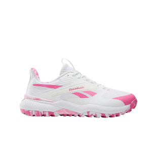 Chaussures de golf sans crampons Nano Golf pour hommes - Blanc/Rose REEBOK