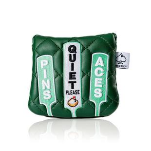 Quiet Please Headcover - Mallet PINS & ACES